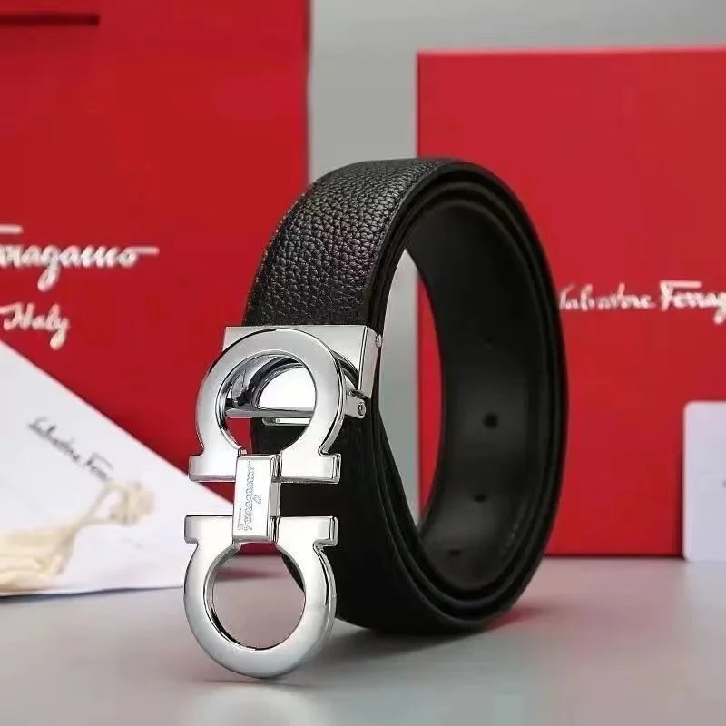 Salvatore Ferragamo Belts Gancini buckle belt — 10