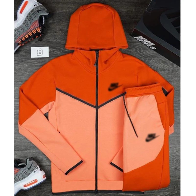 Orange red+black label