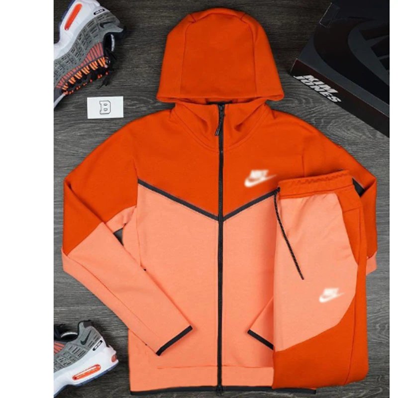 Orange red+white label