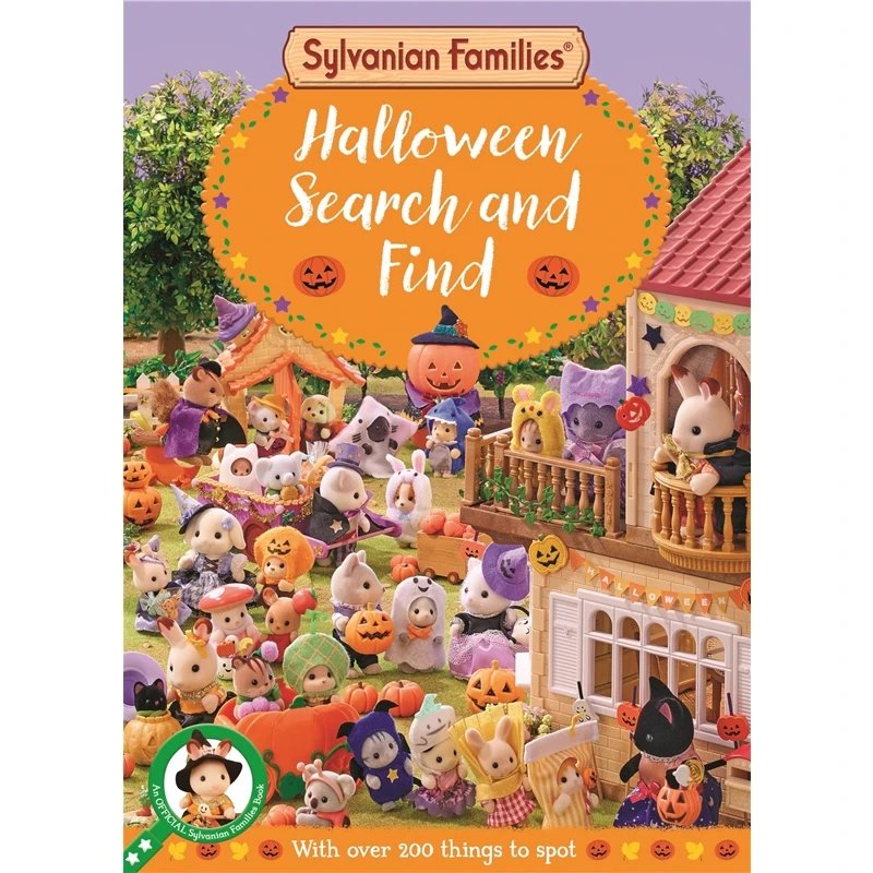Sylvanian Families: Halloween Search and Find: Official Search and Find [9781529093254]