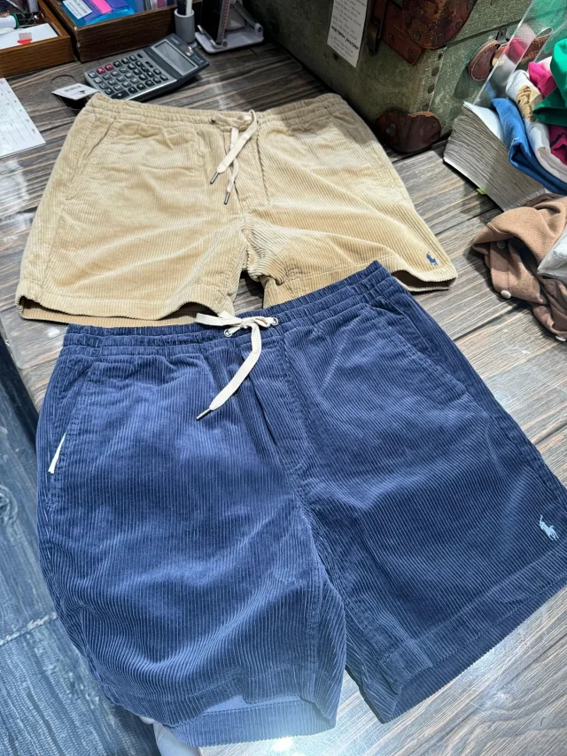 Polo Ralph Lauren Shorts Corduroy Drawstring with Embroidered Pony product detail image 6