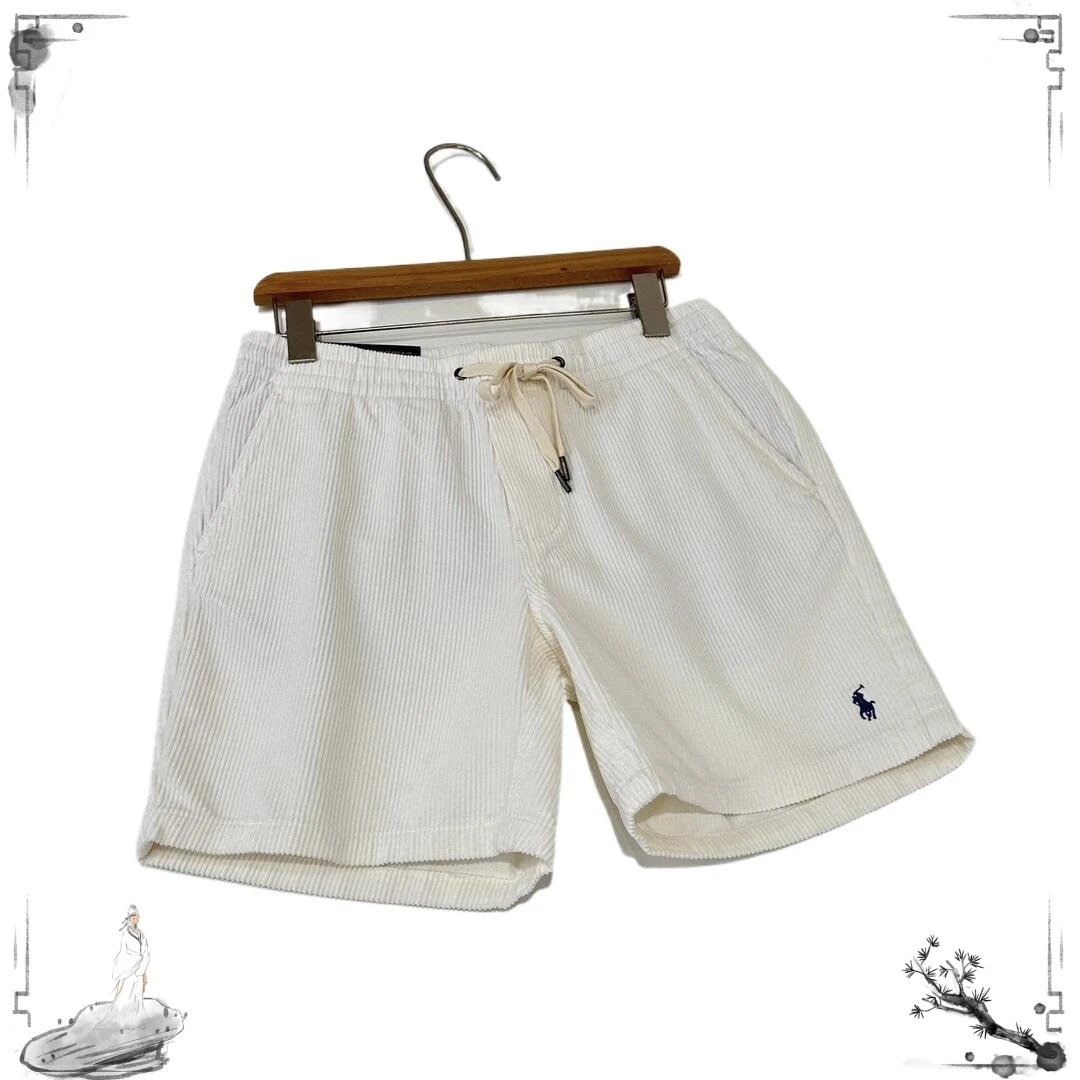 Polo Ralph Lauren Shorts Corduroy Drawstring with Embroidered Pony image 4