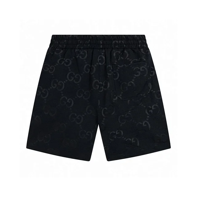 Unbranded Shorts Drawstring with repeating interlocking G-style monogram and side stripes product detail image 2