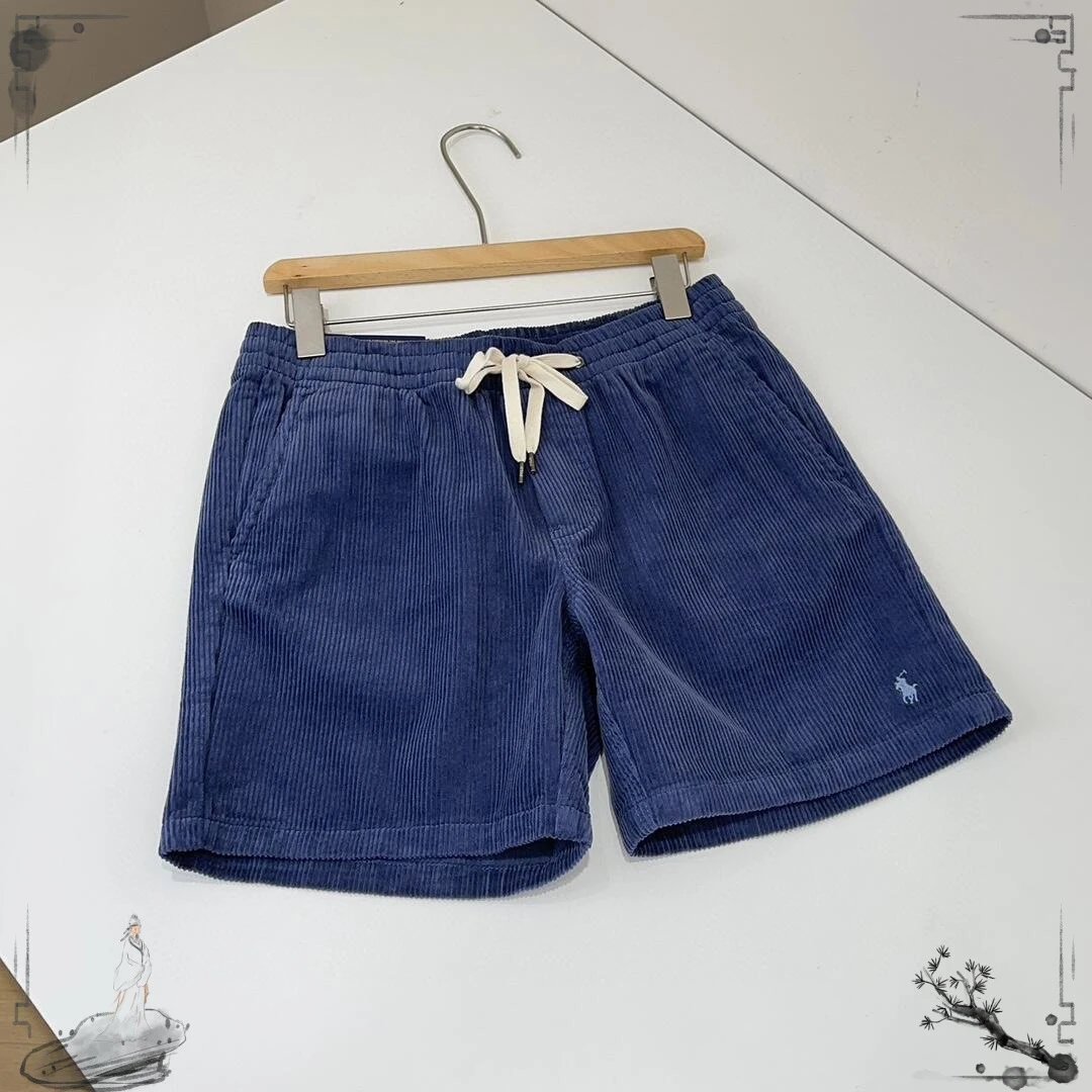 Polo Ralph Lauren Shorts Corduroy Drawstring with Embroidered Pony image 2