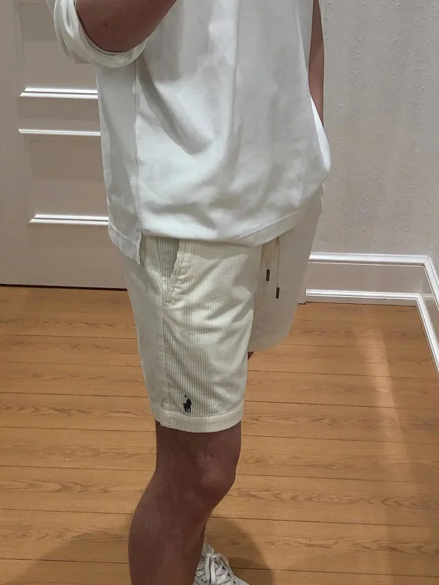 Polo Ralph Lauren Shorts Corduroy Drawstring with Embroidered Pony product detail image 10