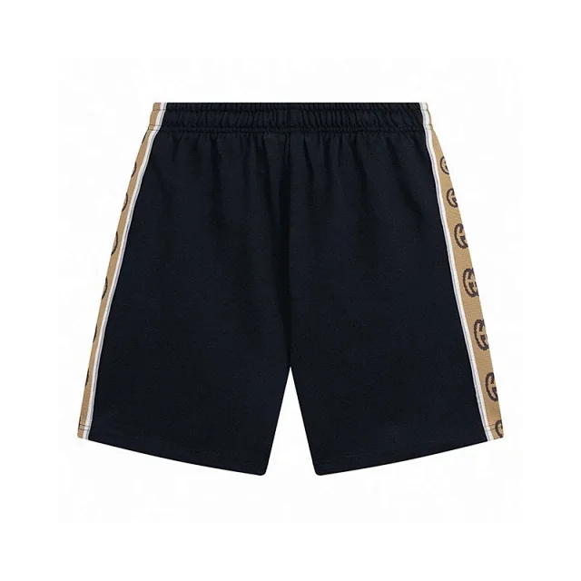 Unbranded Shorts Drawstring with repeating interlocking G-style monogram and side stripes product detail image 11