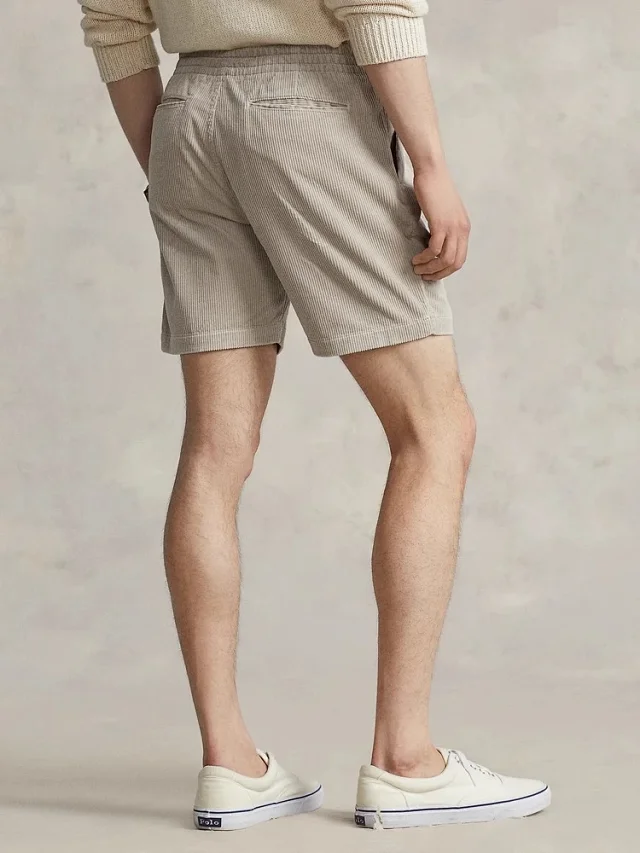 Polo Ralph Lauren Shorts Corduroy Drawstring with Embroidered Pony product detail image 9