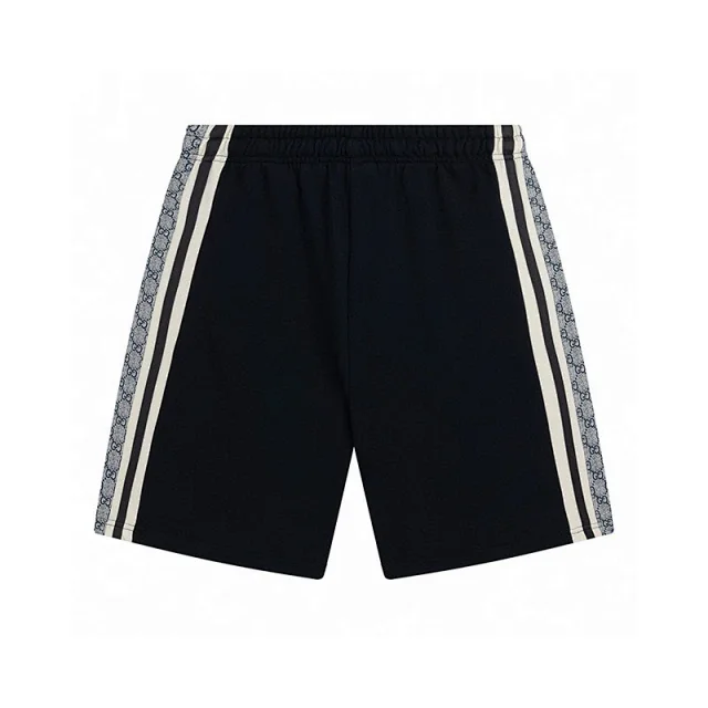 Unbranded Shorts Drawstring with repeating interlocking G-style monogram and side stripes product detail image 19