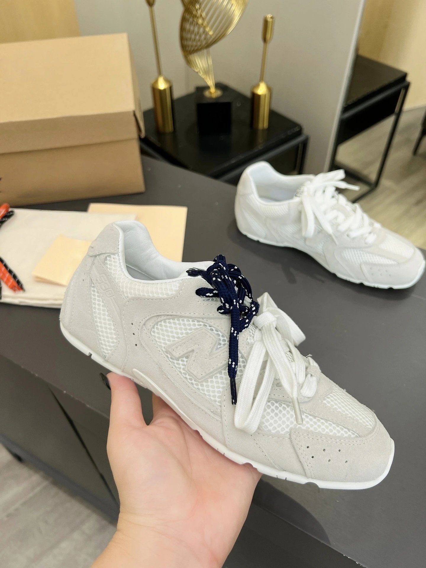 New Balance Sneakers 530 mesh — White mesh