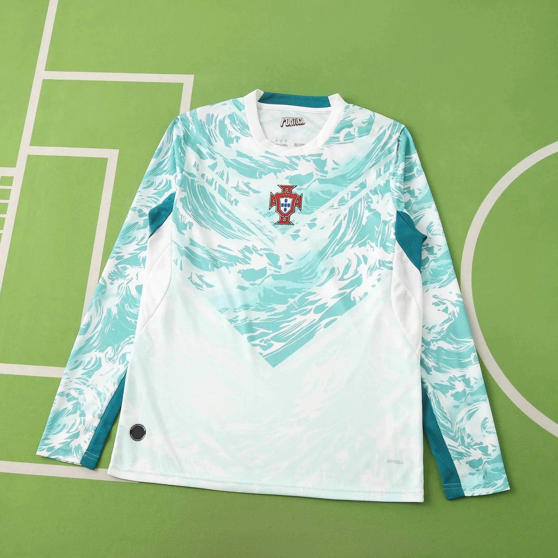 【DX1-7】2026 Portugal Away Long Sleeve Replica Jersey - sv1