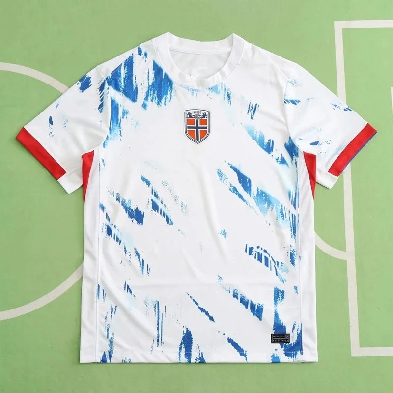 DX1-7 2024 European Cup Norway Away Fan Version (Custom name & number in notes, non-refundable) - SV1
