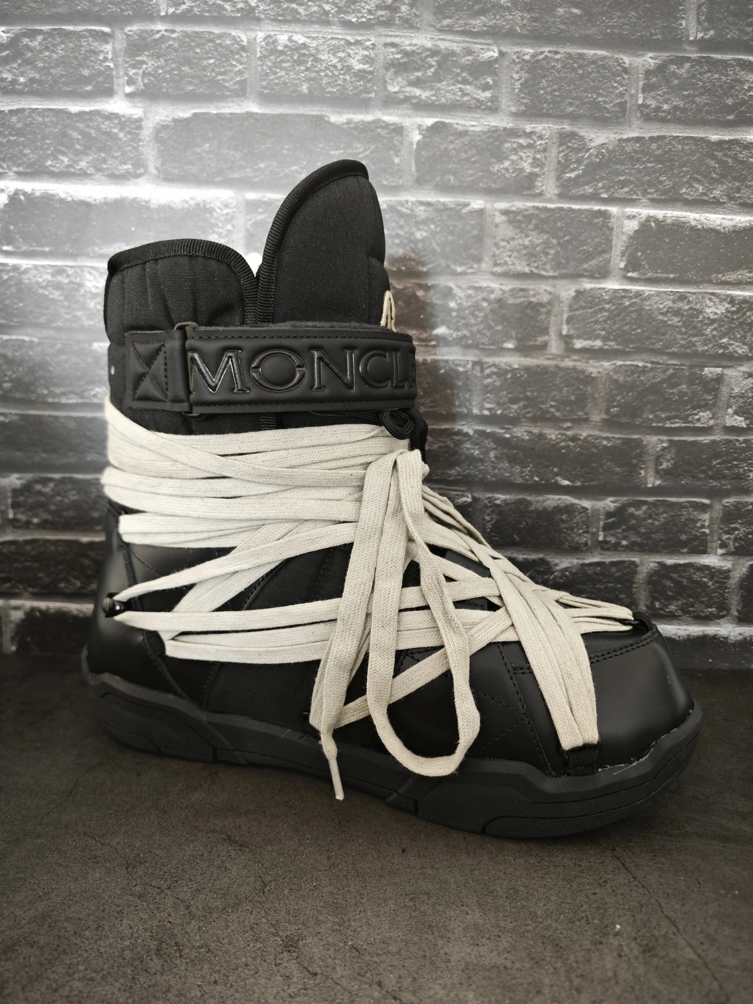 PCT Rqrok Obxcdhs Dark Style Crazy Strap-On Magic Buckle Ns Style Genuine Leather Warm Snow Boots