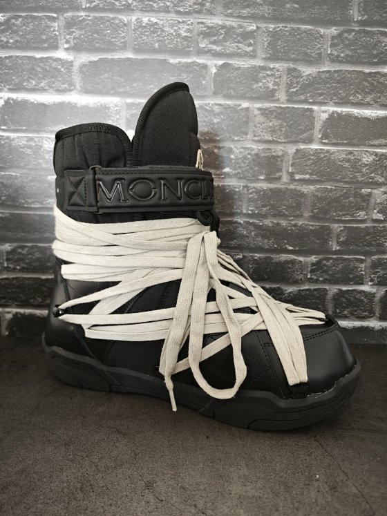 PCT Rqrok Obxcdhs Dark Style Crazy Strap-On Magic Buckle Ns Style Genuine Leather Warm Snow Boots