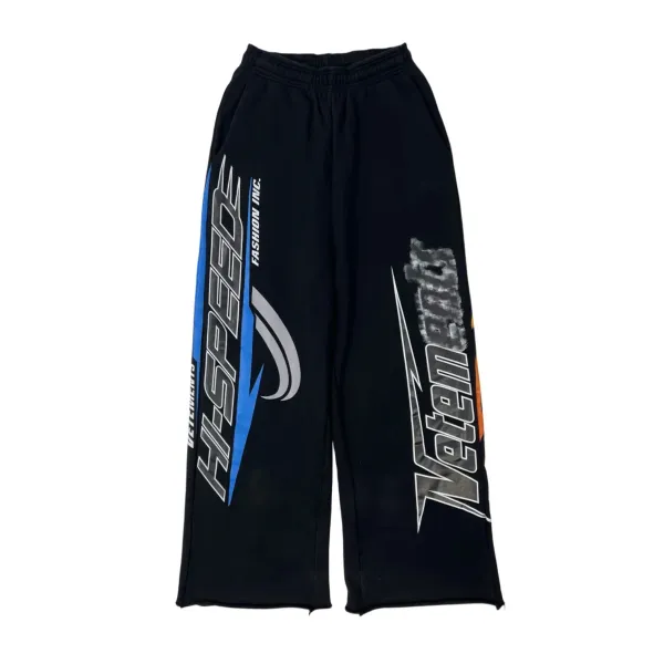 Vetements Hi-Speed Sweatpants Black - 1