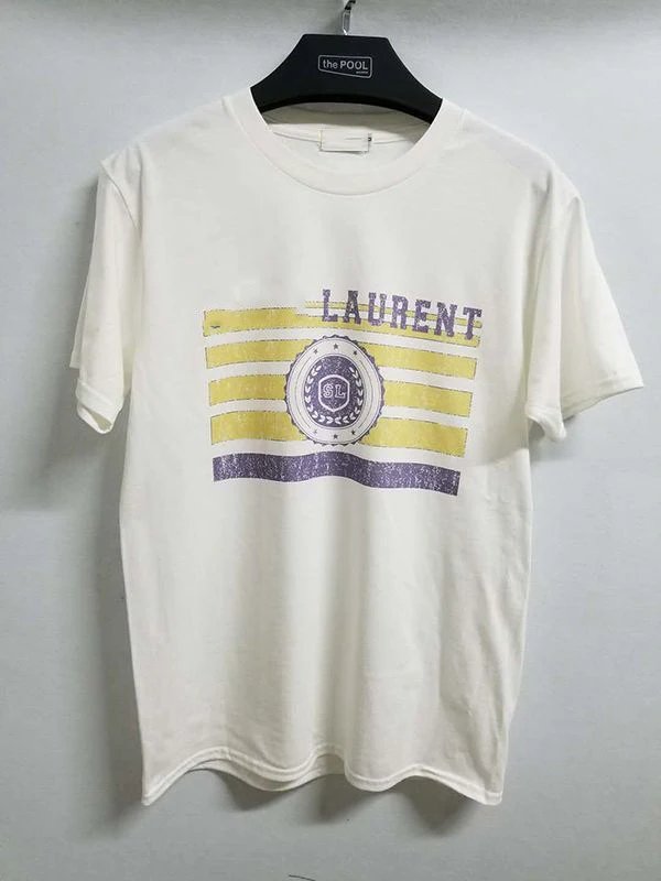white short-sleeved shirt