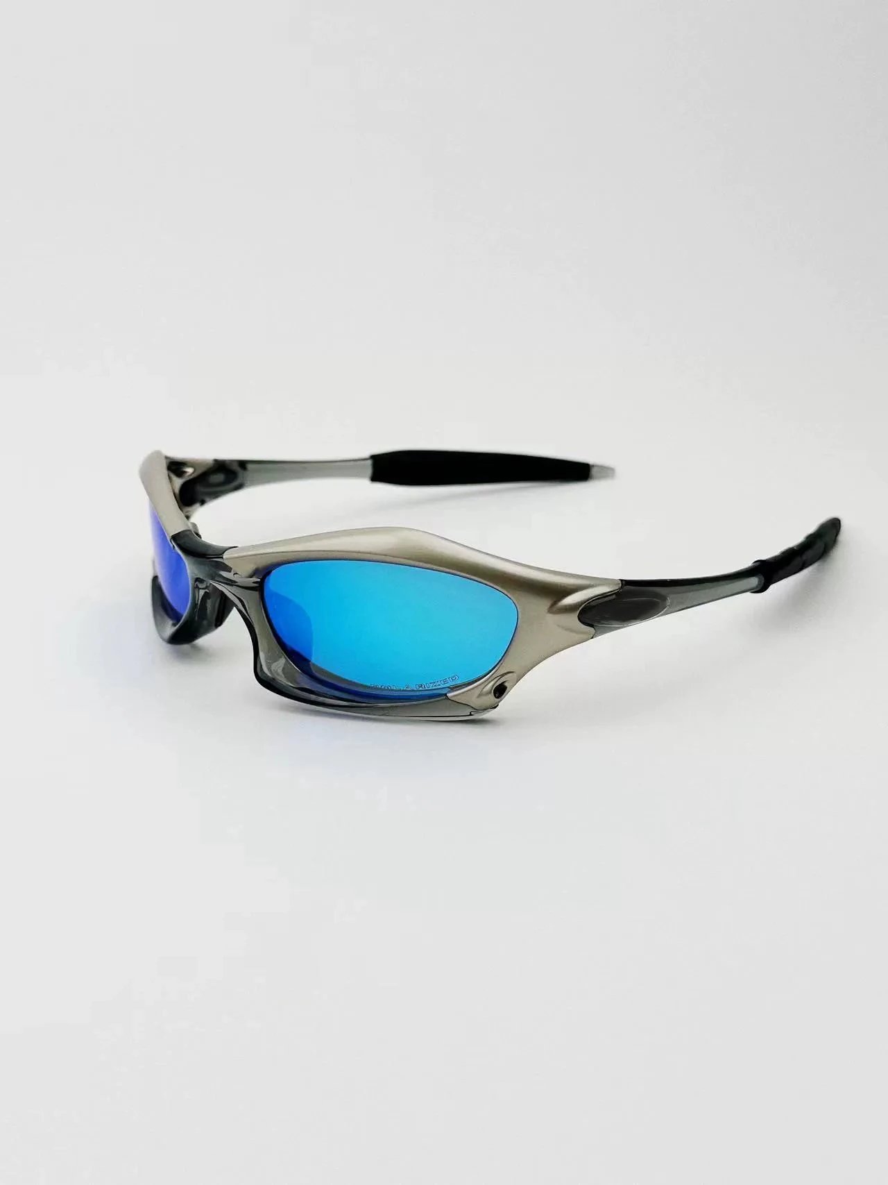 Silver Frame Ice Blue Film (Polarized)