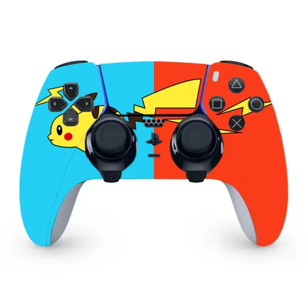 Design Pokémon x PlayStation DualSense Controller Pikachu Blue Red Edition Electronics - 1