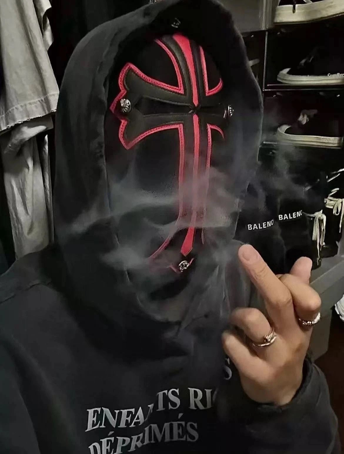 Chrome Hearts Mask
