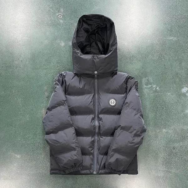 Trapstar Light Blue Puffer Hooded Jacket Down Jacket - 6