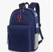 Design School Backpack Navy Blue Casual Backpack - 1