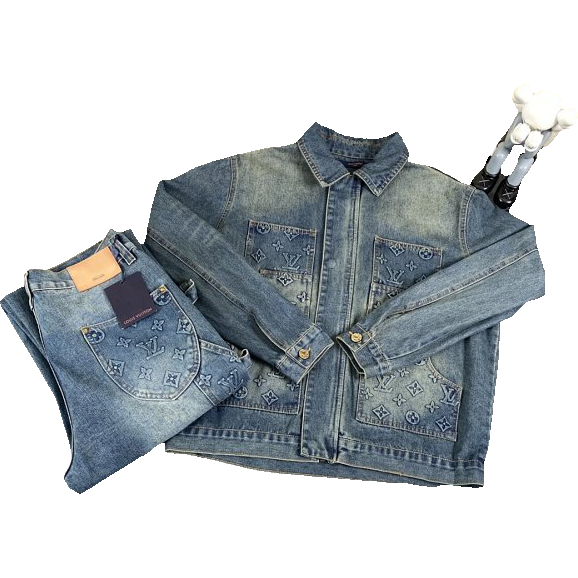 LV Denim suit