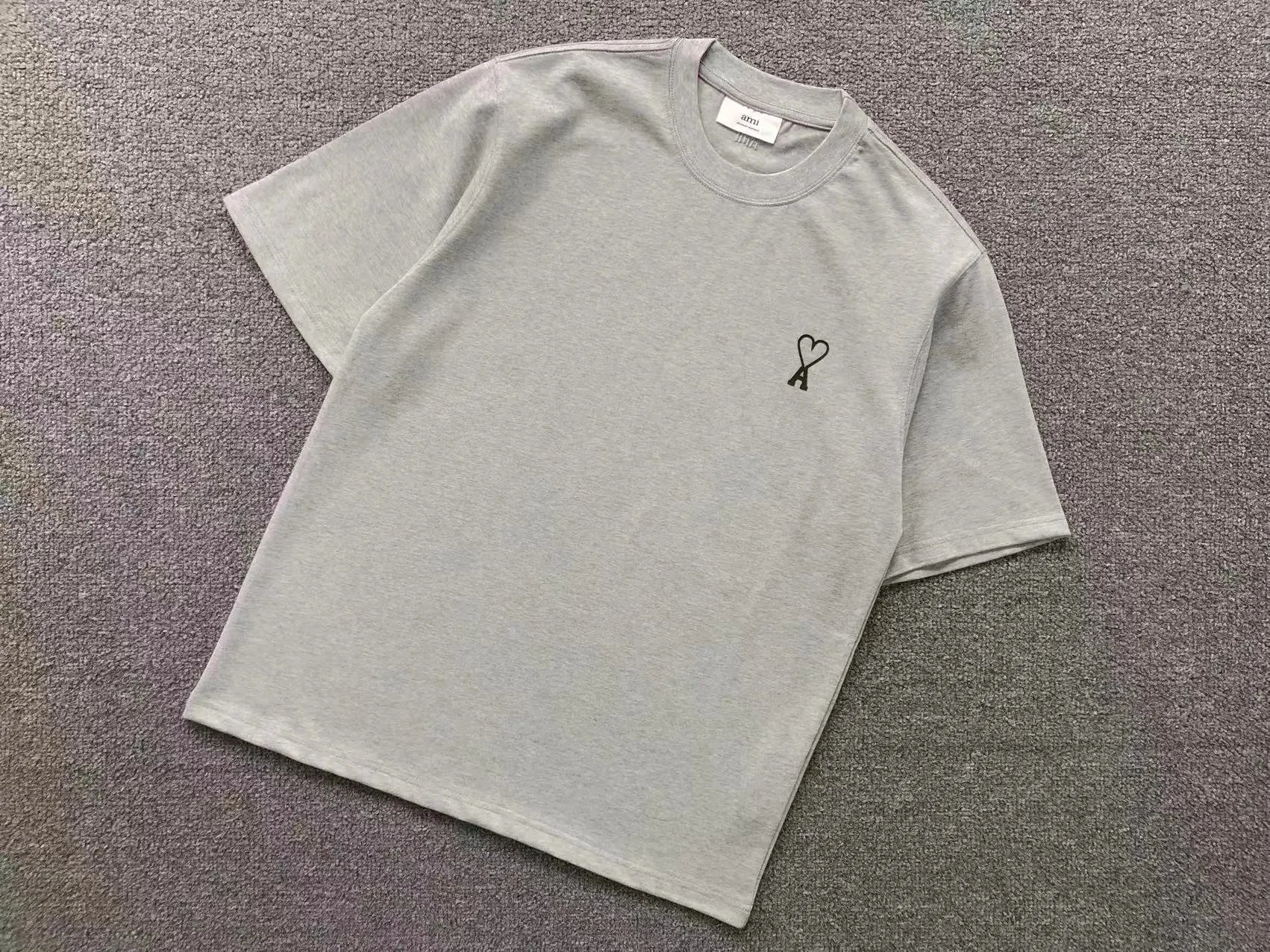 Ami Paris Tees with Small Logo — Gray2616 colorway — USFans Spreadsheet photo