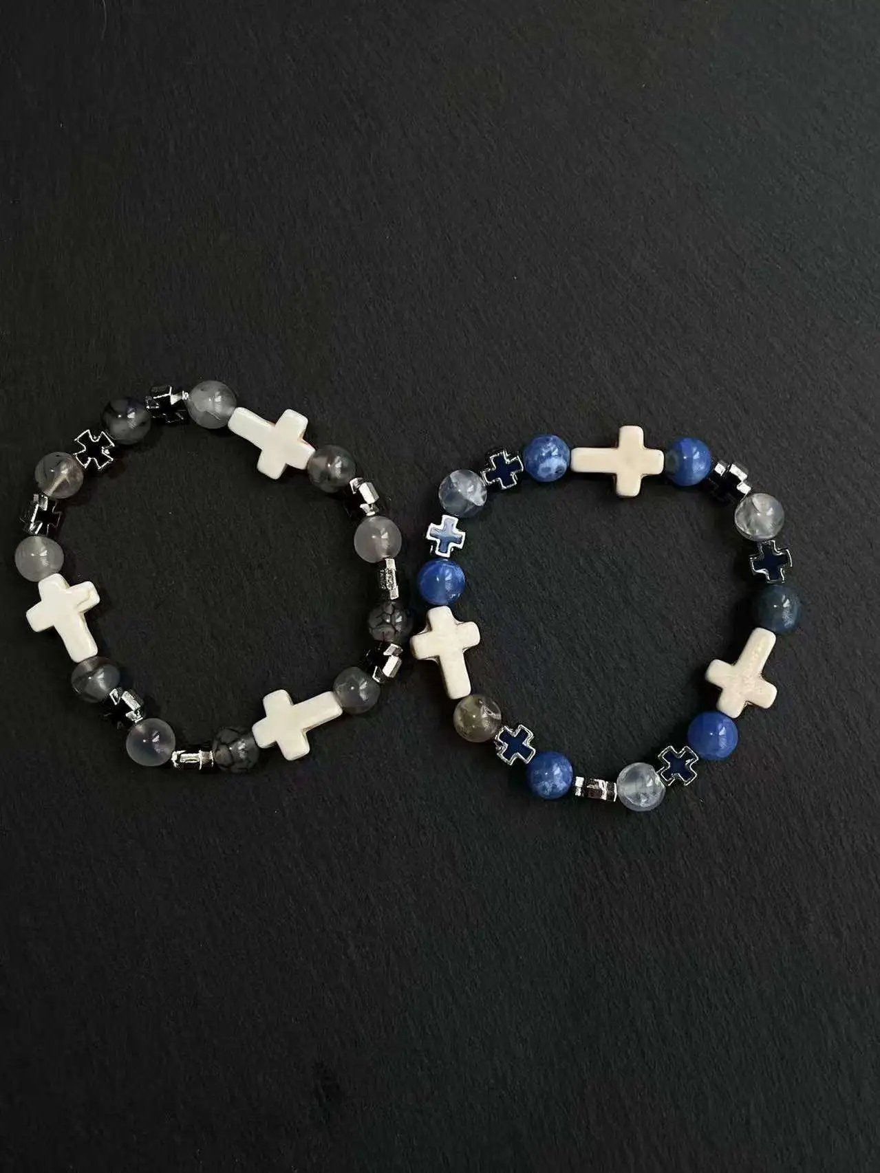 Cgyyds Cross Beads Bracelet