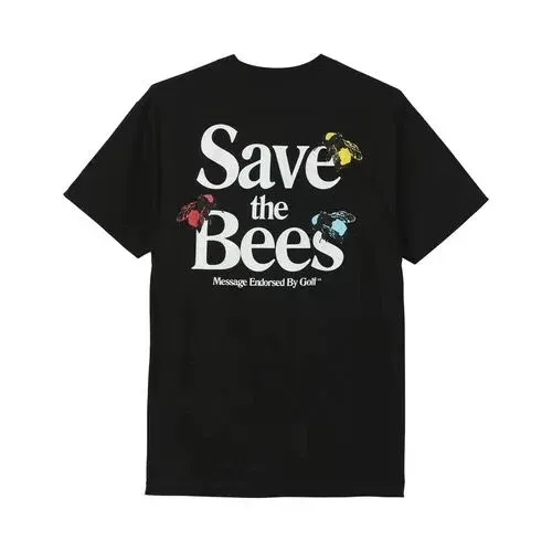 Design Golf Wang Save The Bees Graphic T-Shirt White T-Shirts - 4