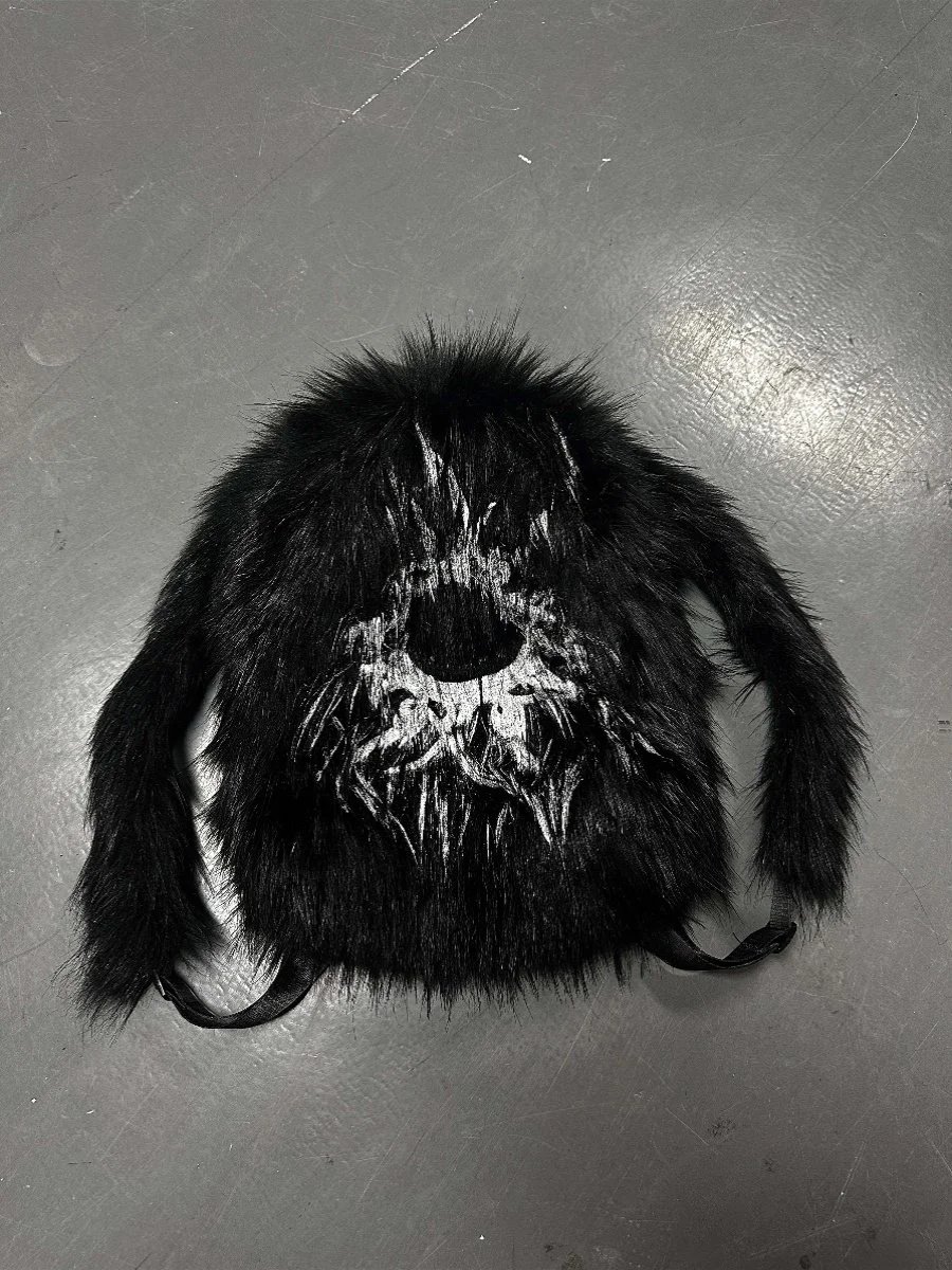 Fluffy Backpack