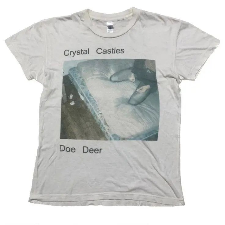 Other Crystal Castles Doe Deer T-shirt White