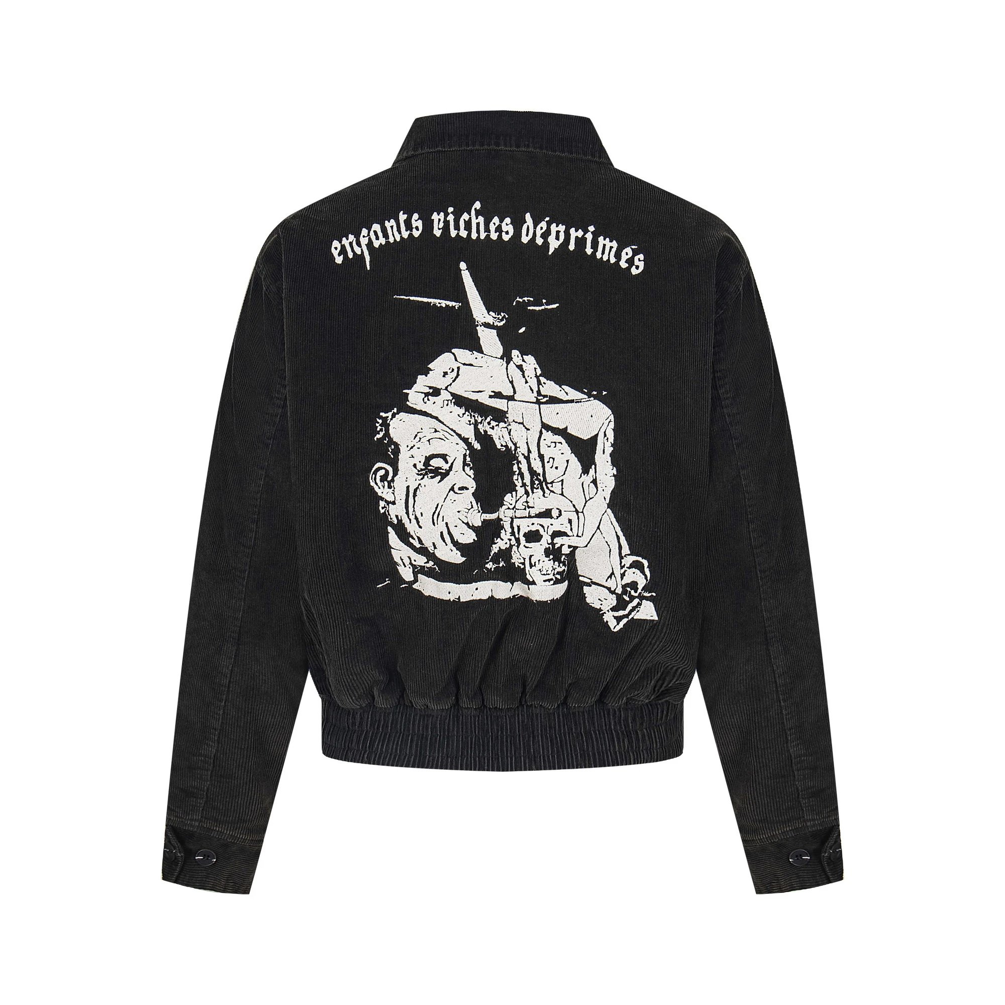 Enfants Riches Déprimés Corduroy Jacket Black Outerwear.jacket - 4