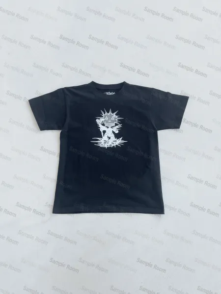 Design Graphic Print Black T-Shirt - 1
