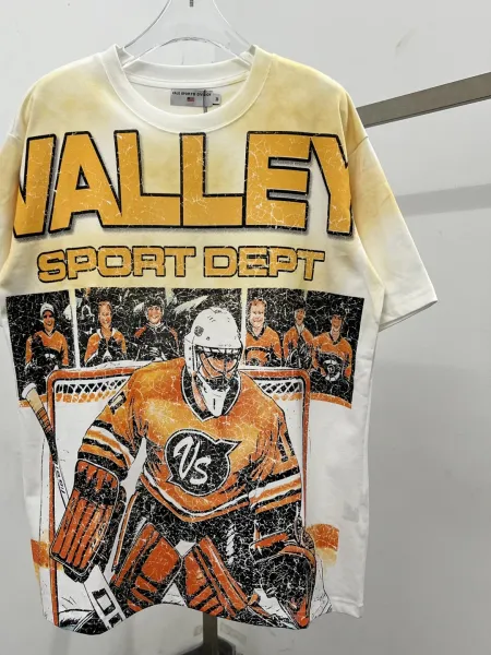 Design Vale Sports Division Valley Sport Dept Hockey Graphic T-Shirt Black T-Shirts - 2