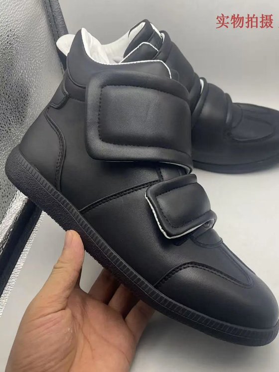 European Station Foreign Trade New Martin Short Boots Men's Training Shoes Sports and Leisure Double Velcro Genuine Leather Fashion Women's Shoes