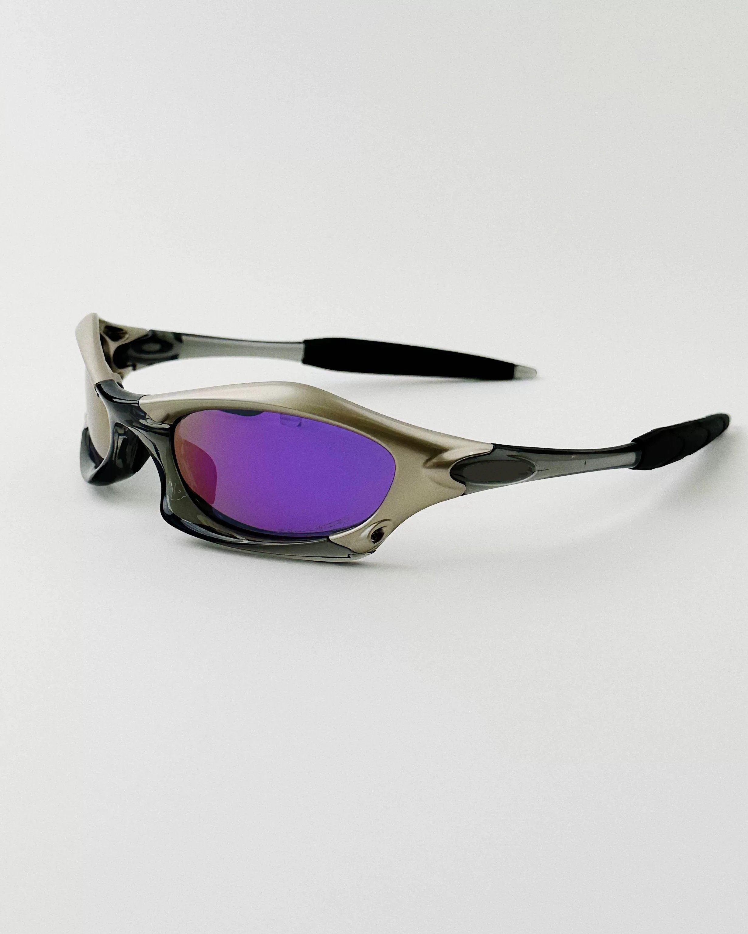 Silver Frame Purple Film (Polarized)