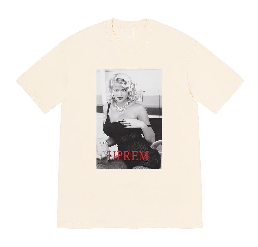 Supreme Anna Nicole Smith Tee Natural