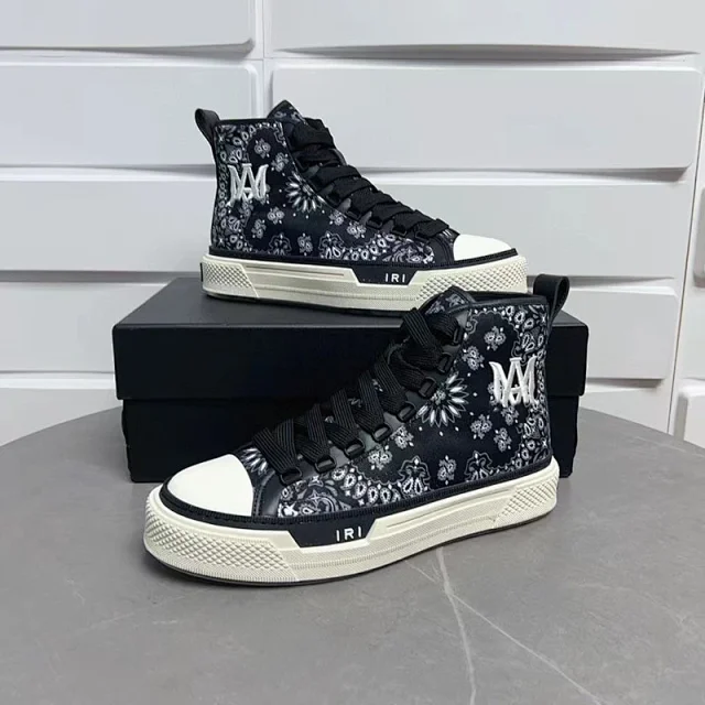 AMIRI Sneakers High-Top Canvas with Textured Rubber Sole product detail image 15