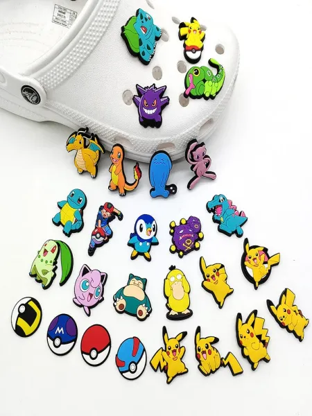 Design Pokemon Dragonite Rubber Pin Yellow Blue Multicolor Accessory Accessories - 2