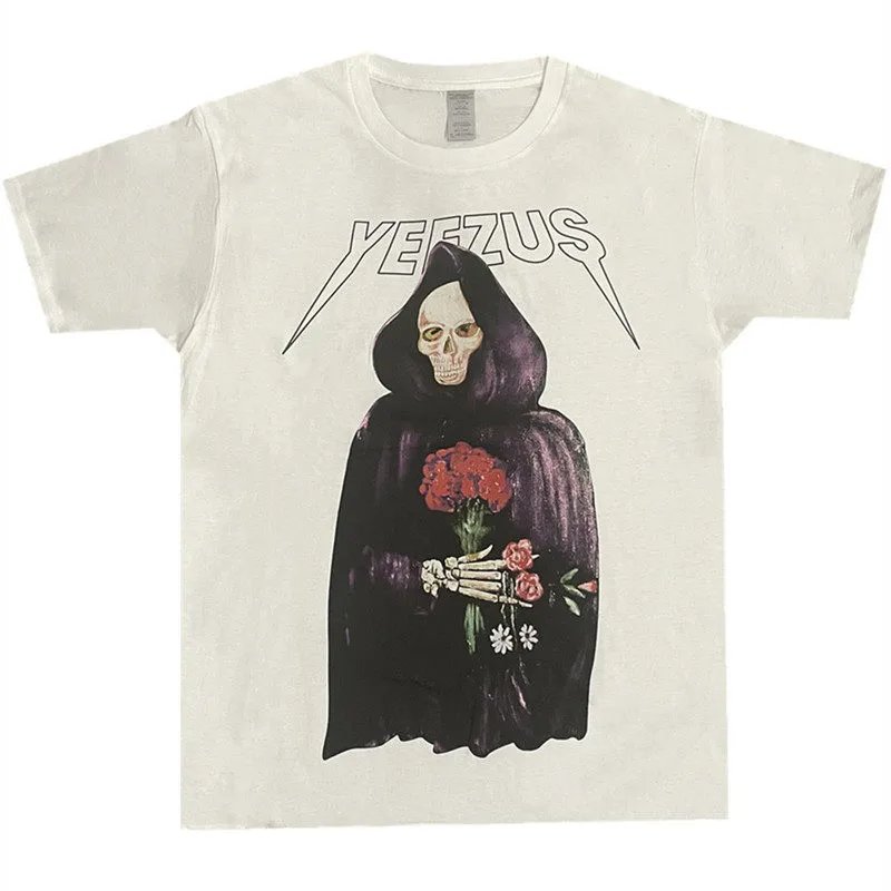 Adidas Yeezy God Wants You Skeleton Black T-Shirt - 5