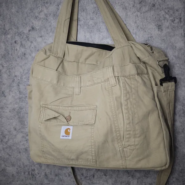 Carhartt Work In Progress Utility Tote Bag Beige - 1