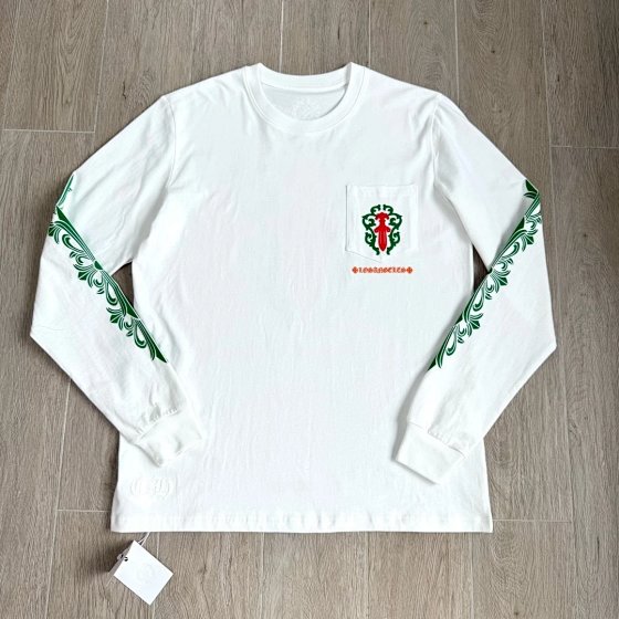 Printed Cotton Long-Sleeve Shirt