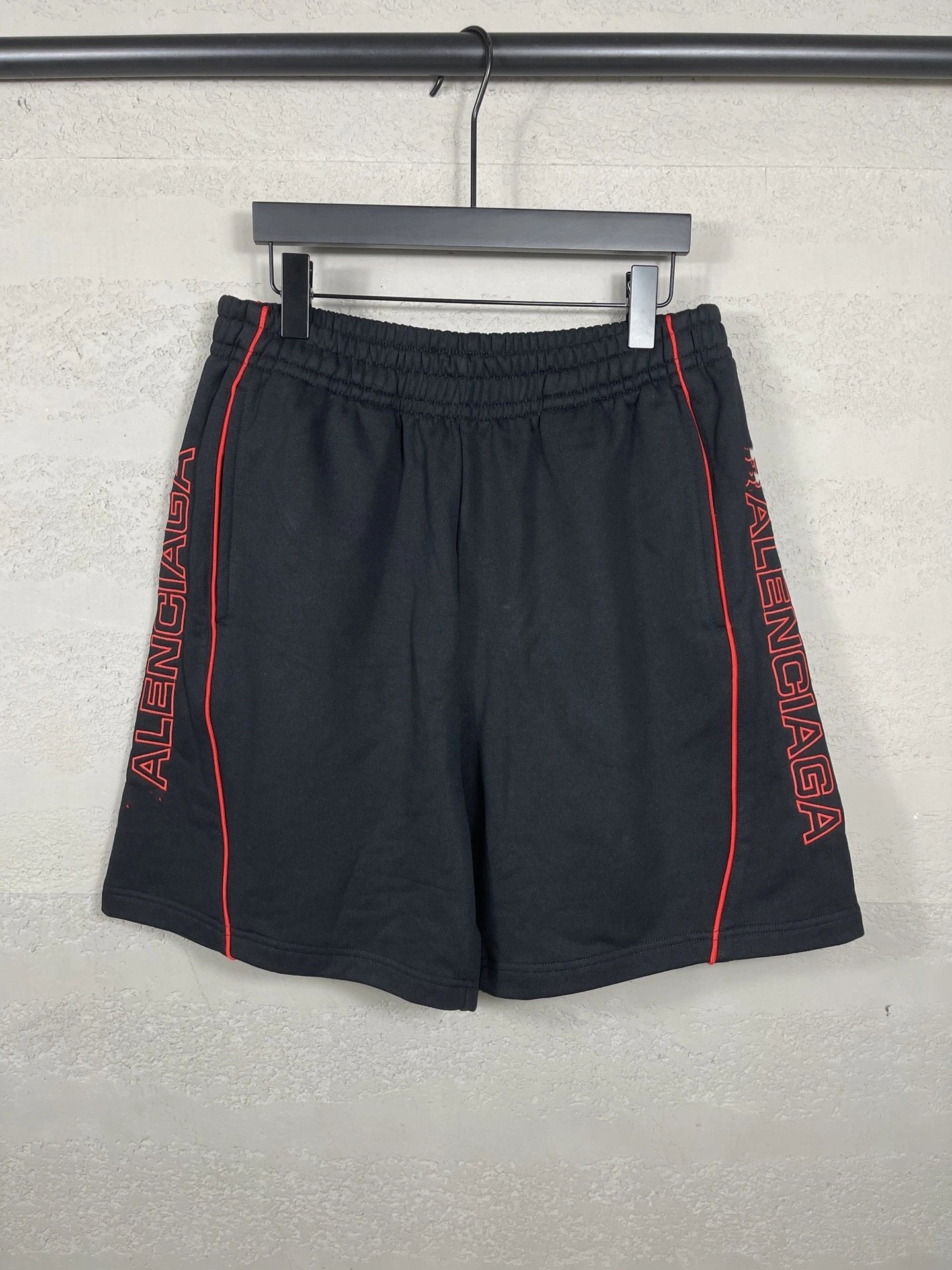 14 Black (Letter Embroidery on Both Sides with Side Seam Patchwork)
