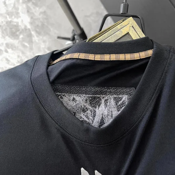 Design Palm Leaf Print Olive Green T-Shirt - 5