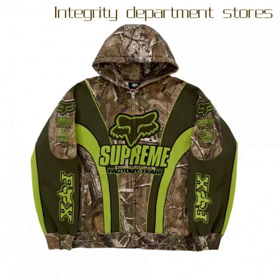 Loose Casual Hooded Sweatshirt Autumn Winter Racing Riding Off-Road Suit