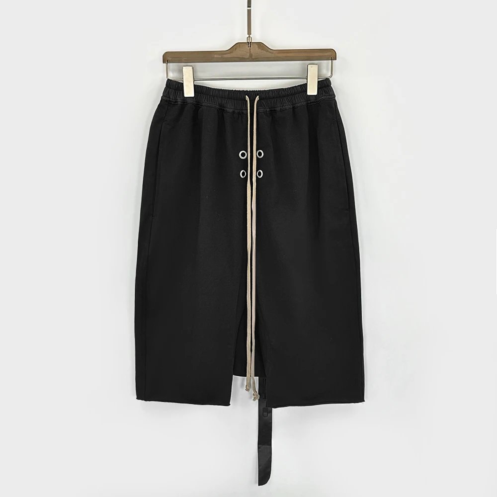 Rick Owens DRKSHDW Drawstring Shorts Black