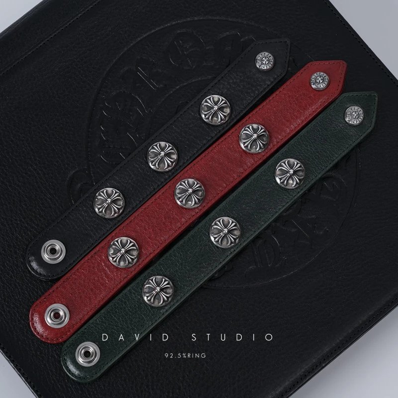 Chrome Hearts Leather Bracelet