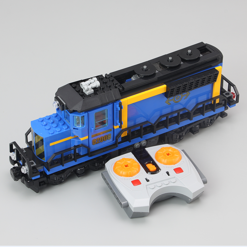 LEGO City Cargo Train Set with Remote Control Electronics - 4