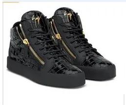 Philipp Plein Skull Zip High-Top Black Sneakers Chunky Sneakers - 1