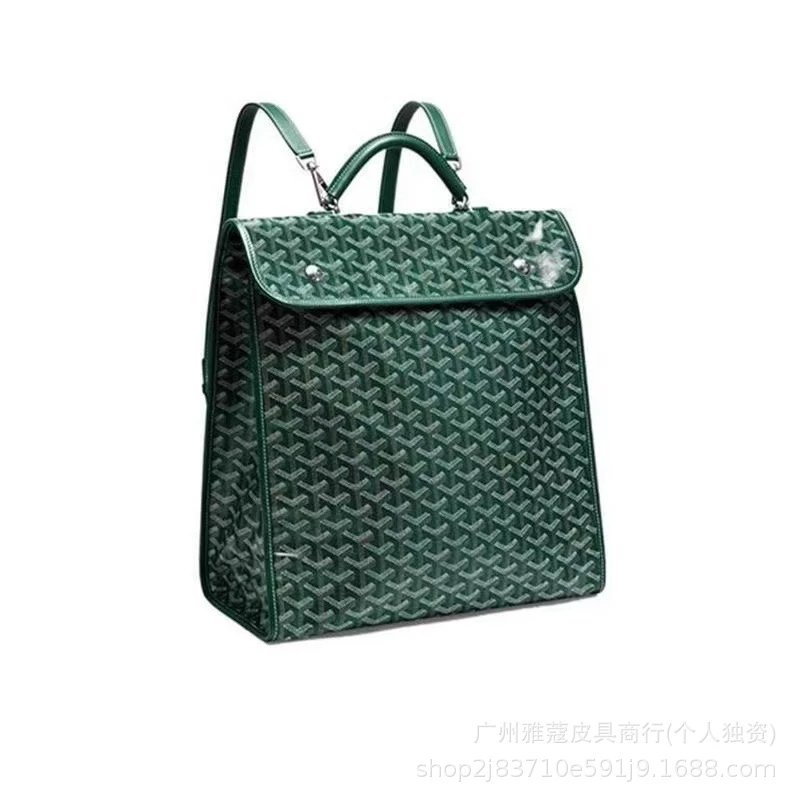 Goyard Saint Louis PM Blue Chevron Print Shoulder Bag - 3