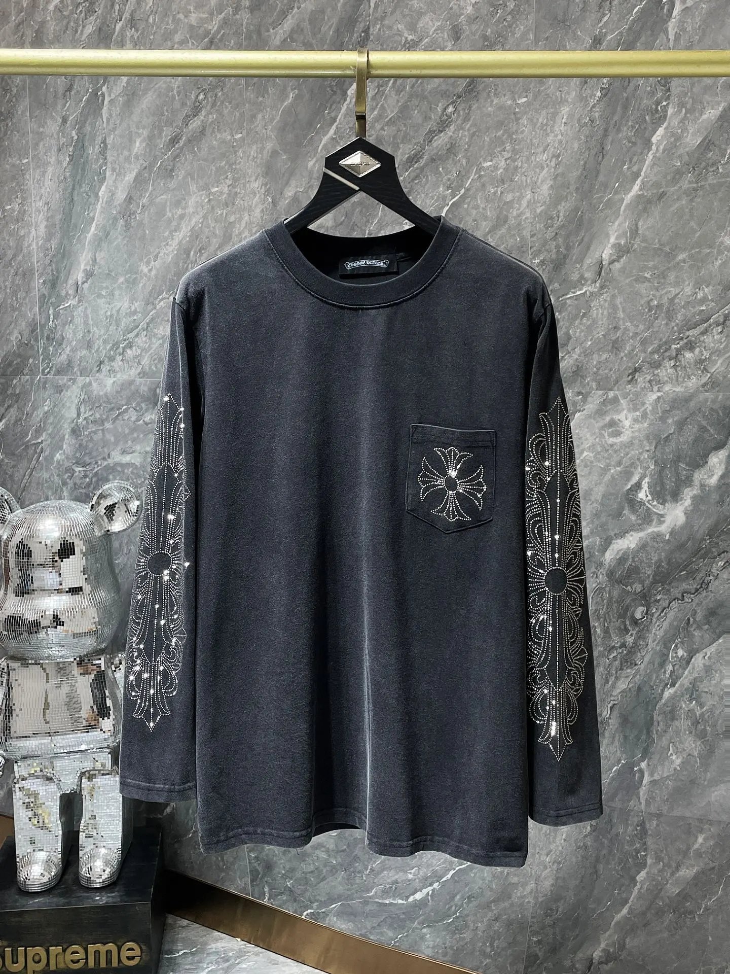 Chrome Hearts Rhinestone Sleeve